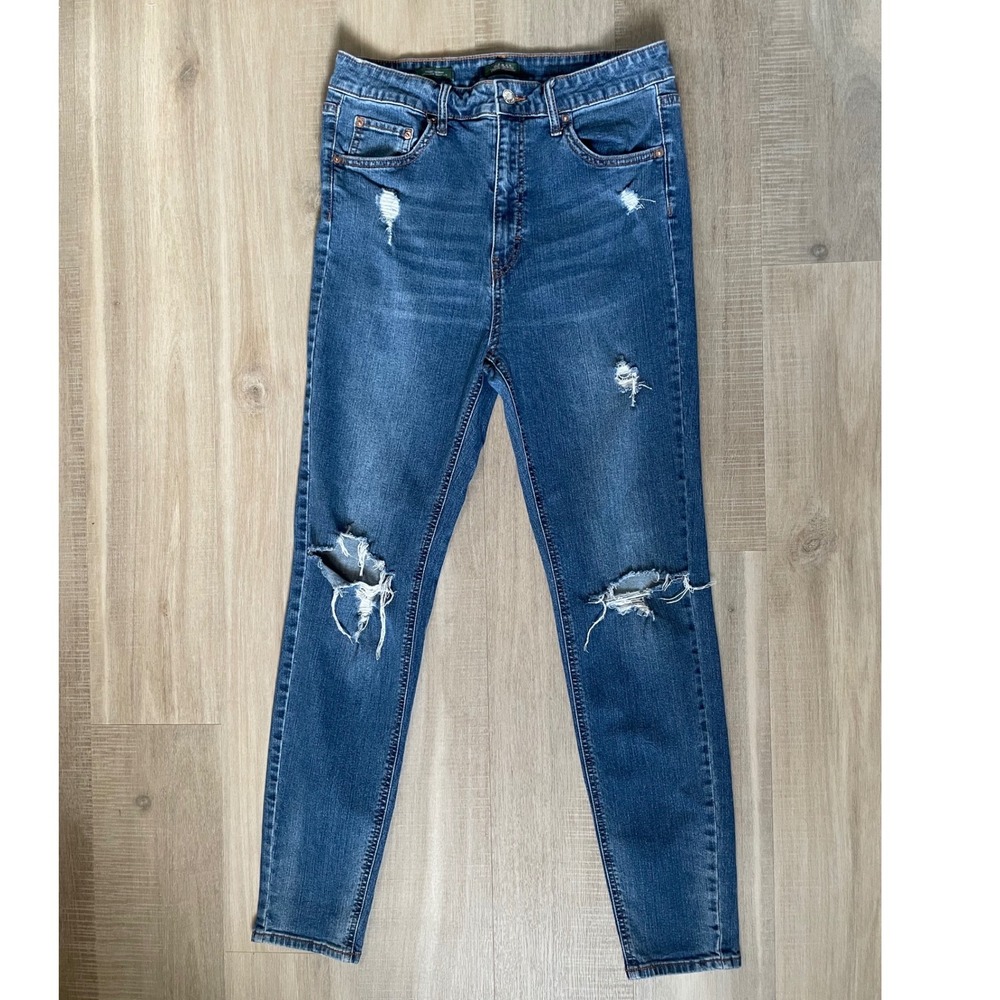Wild Fable Highest Rise Skinny Ripped Jeans Size 28